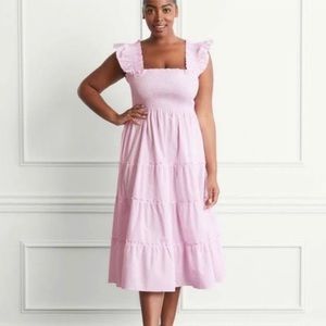 Hill House Ellie Nap Dress Pink Gingham | Size Large | EUC